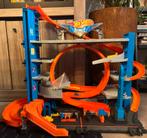 Hot Wheels ultimate garage, politiekantoor, track builder, Ophalen, Zo goed als nieuw, Racebaan, Hot Wheels