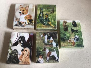 Opruiming lot van 5 nieuwe sets speelkaarten € 2 beschikbaar voor biedingen