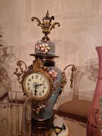 3 delige faience met 5- armige kandelaars, Antiek en Kunst, Ophalen