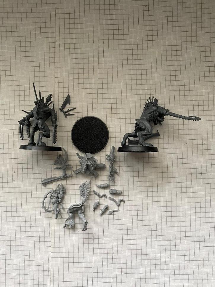Lot de Grotesques/Wracks Drukhari pour W40K, Hobby en Vrije tijd, Wargaming, Zo goed als nieuw, Warhammer 40000, Figuurtje(s)