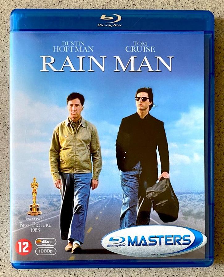 RAIN MAN (Cult) // Met Ondertitels NL // Staat Als Nieuw, Cd's en Dvd's, Blu-ray, Zo goed als nieuw, Klassiekers, Ophalen of Verzenden