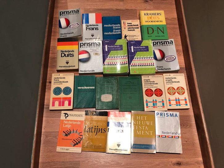 Bundel / pakket woordenboeken, Boeken, Informatica en Computer, Zo goed als nieuw, Ophalen
