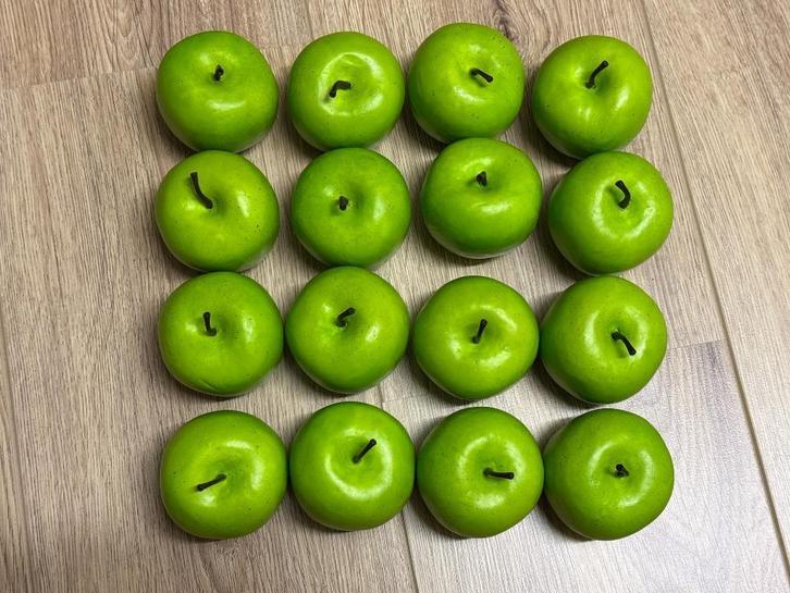 Decofruit appels (16 stuks), Huis en Inrichting, Woonaccessoires | Overige, Zo goed als nieuw, Ophalen of Verzenden