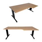 Gebruikte Wing Bureau Mewaf 200x100/80cm x hoogte 82,5 cm, Ophalen, Gebruikt, Bureau