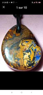 Australische boulder opaal hanger, Handtassen en Accessoires, Edelstenen, Nieuw, Ophalen of Verzenden