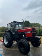 Case 685 L met weidebloter, Ophalen, Case IH