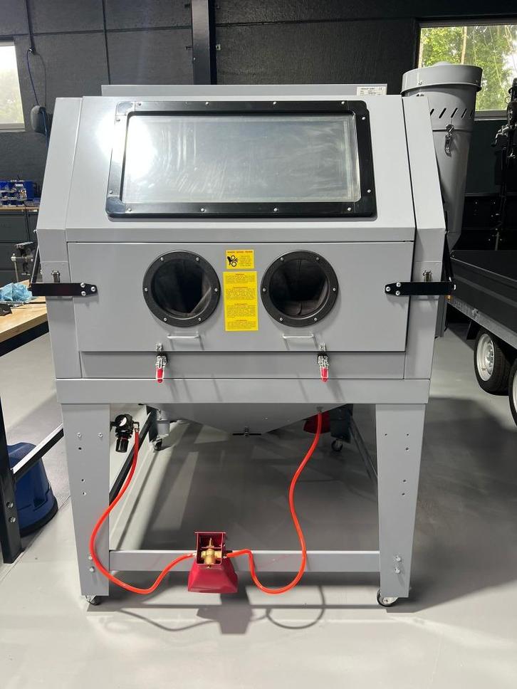 Zandstaalmachine, Doe-het-zelf en Bouw, Gereedschap | Overige machines, Nieuw, Ophalen