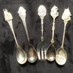 Vintage souvenir bestek - lepeltjes, Ophalen of Verzenden
