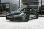 Porsche 992 Targa 4 GTS Oakgreen/Brown leather Lift Burmeste, Auto's, Porsche, 4 zetels, Gebruikt, Cabriolet, Leder