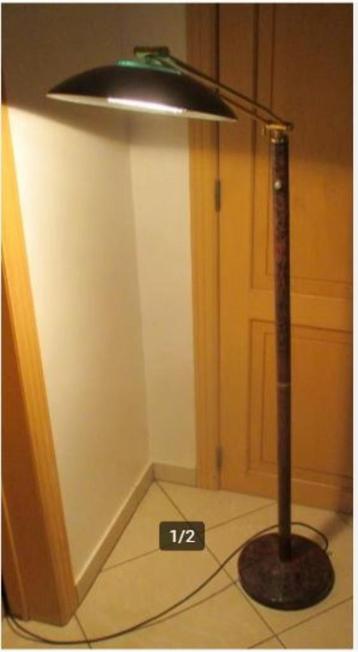 Mooi Retro Metalen verstelbare Staande Lamp - 170cm beschikbaar voor biedingen