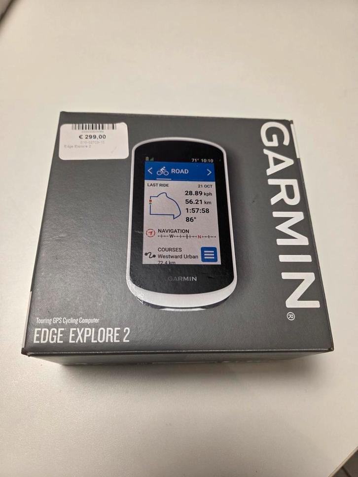 Garmin Edge Explore 2 - perfecte staat, Fietsen en Brommers, Fietsaccessoires | Fietscomputers, Zo goed als nieuw, Ophalen