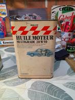 oude lege oliekan rally multigrade 20w50, Verzamelen, Verzenden, Gebruikt, Overige, Overige merken