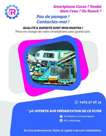 Réparation Smartphones & Écran Cassé iPhone - Samsung Promo beschikbaar voor biedingen