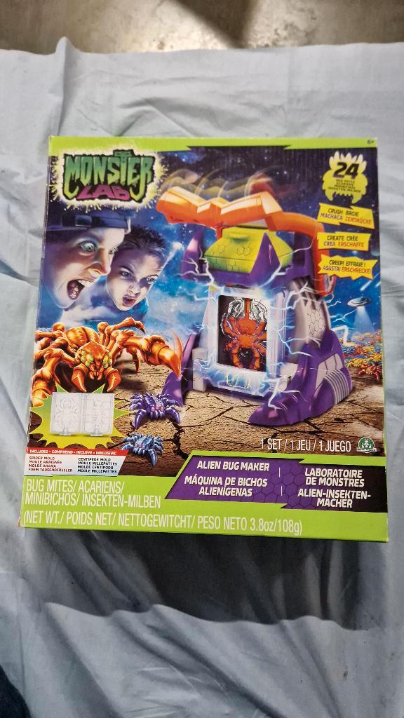 MONSTER LAB  - Fabrique de monstres, Kinderen en Baby's, Speelgoed | Educatief en Creatief, Gebruikt, Bouwen, Ophalen