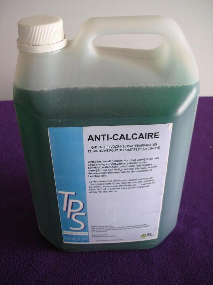 Anti Calcaire ontkalker voor heetwaterapparaten 5 L., Elektronische apparatuur, Waterkokers, Nieuw, Ophalen