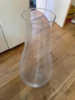 Grote glazen vaas, Huis en Inrichting, Ophalen, Zo goed als nieuw, Glas, 75 cm of meer