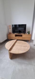 Modulaire houten salontafel, Huis en Inrichting, Ophalen, Rond, Nieuw, Minder dan 50 cm