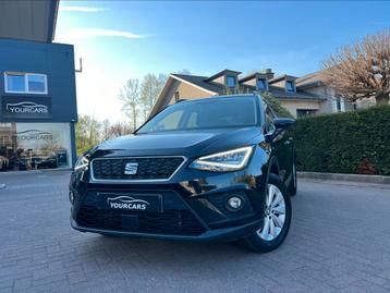 SEAT Arona 1.0 TSI Xcellence DSG* APPLE CAR PLAY* LED*, Auto's, Seat, Automaat, Zwart, Bedrijf, 5 deurs