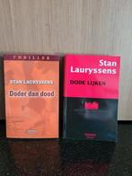 2 boeken Stan Laureyssens, Livres, Thrillers, Comme neuf, Enlèvement