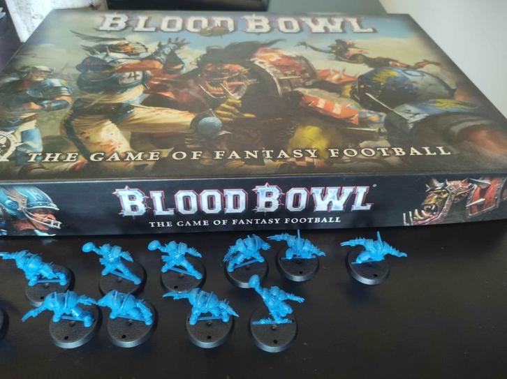 Blood Bowl, Hobby en Vrije tijd, Wargaming, Zo goed als nieuw, Warhammer, Figuurtje(s), Ophalen of Verzenden