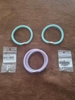 Lederen armbanden JN met hangertjes NIEUW, Ophalen of Verzenden, Nieuw
