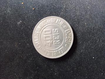 Brazilië 400 Reis 1920 beschikbaar voor biedingen
