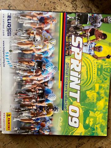 Panini sprint stickerboek 2009 en 2010 beschikbaar voor biedingen