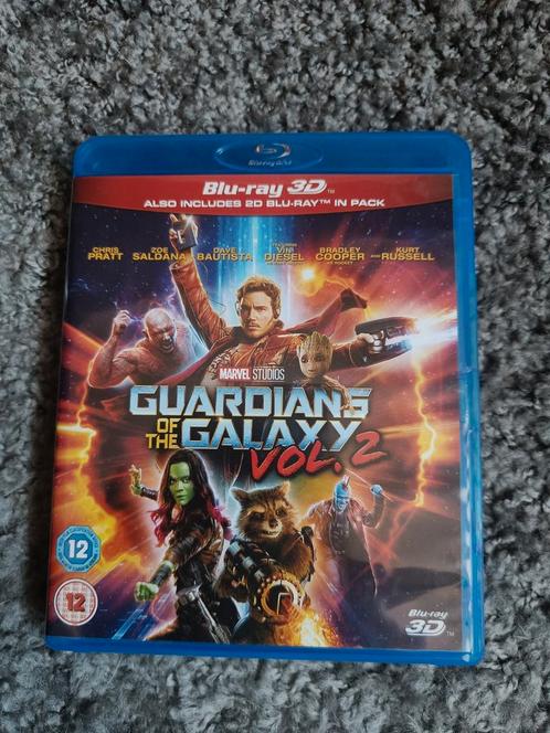 Guardians of the Galaxy Vol 2 - 3D Blu-Ray, Cd's en Dvd's, Blu-ray, Zo goed als nieuw, 3D, Ophalen of Verzenden
