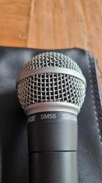 Microfoon Shure SM58 - nieuwstaat, Muziek en Instrumenten, Ophalen, Zo goed als nieuw, Zangmicrofoon