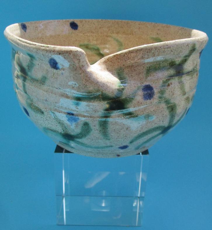 7- ART-DECO:AARDEWERK-SIER KOM -95- JESSIE- EGYPTE of U.S.A., Antiek en Kunst, Antiek | Verlichting, Verzenden