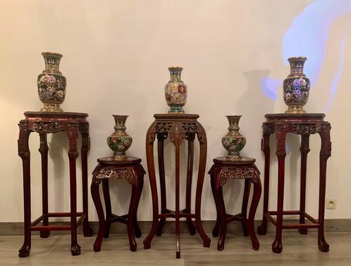 MAGNIFICENT CLOISONNÉS COLLECTION WITH WONDERFUL MOTIFS, Antiek en Kunst, Antiek | Email, Ophalen