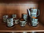 Boch Servies, koffiekoppen met ondertassen koffiepot suikerp, Antiek en Kunst, Ophalen of Verzenden