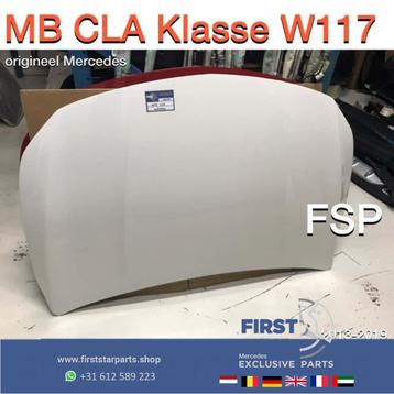 W117 motorkap CLA 2013-2019 wit origineel Mercedes beschikbaar voor biedingen