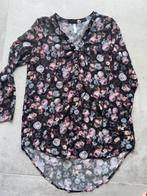 Blouse For Ever noir avec motifs, Kleding | Dames, Blouses en Tunieken, Zwart, Ophalen of Verzenden, Zo goed als nieuw, Maat 36 (S)