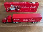Coca Cola kerstman vrachtwagen 34 cm, Zo goed als nieuw