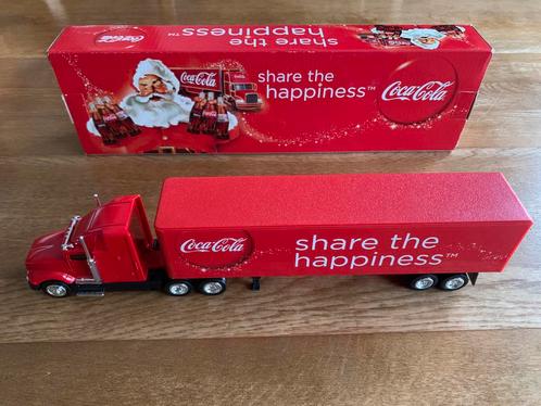 Coca Cola kerstman vrachtwagen 34 cm, Verzamelen, Merken en Reclamevoorwerpen, Zo goed als nieuw