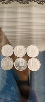 Lot de 1 peseta Juan Carlos I - Espagne, Timbres & Monnaies, Monnaies | Europe | Monnaies non-euro, Série, Enlèvement ou Envoi