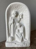 Kerststal in gips (21 cm), Diversen, Kerst, Ophalen of Verzenden, Zo goed als nieuw