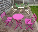 Decoratieve tuinstoelen, Tuin en Terras, Ophalen, Gebruikt, Metaal