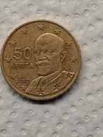 muntje 50 cent grieks 2002 met "F" in sterretje, Postzegels en Munten, Ophalen of Verzenden, Griekenland, 50 cent, Losse munt