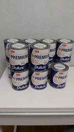 Witte dulux lakverf + primer ineen. 0,75 liter, Bricolage & Construction, Peinture, Vernis & Laque, Enlèvement, Neuf