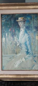 schilderij van martin  Bollé, Antiek en Kunst, Ophalen