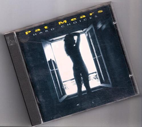PAT MEARS Hard Choices CD 1992, Cd's en Dvd's, Cd's | Rock, Gebruikt, Singer-songwriter, Ophalen of Verzenden