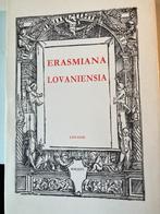 "Erasmiana Lovaniensia " - Tentoonstellingscatalogus, Maatschappij en Samenleving, Zo goed als nieuw, Ophalen