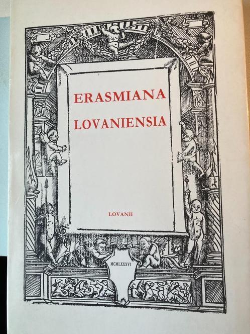 "Erasmiana Lovaniensia " - Tentoonstellingscatalogus., Boeken, Politiek en Maatschappij, Zo goed als nieuw, Maatschappij en Samenleving