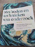 Methoden en technieken van onderzoek, Boeken, Ophalen of Verzenden, Zo goed als nieuw, Hoger Onderwijs, Pearson