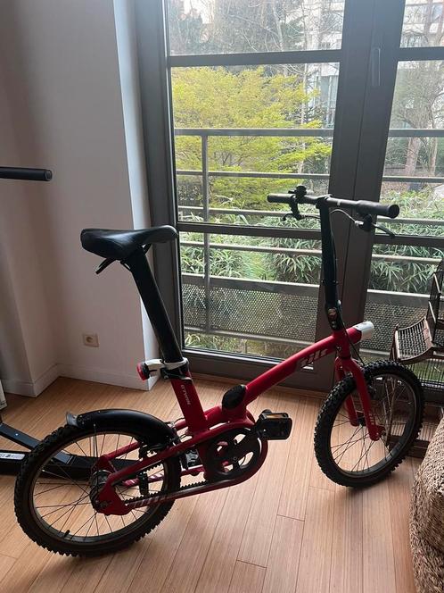 Vélo Pliable avec système de courroie - comme neuf, Fietsen en Brommers, Fietsen | Vouwfietsen, Zo goed als nieuw, Ophalen