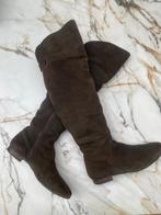 Donker khaki overknee laarzen Talking French  40, Kleding | Dames, Schoenen, Ophalen of Verzenden, Gedragen, Groen, Hoge laarzen