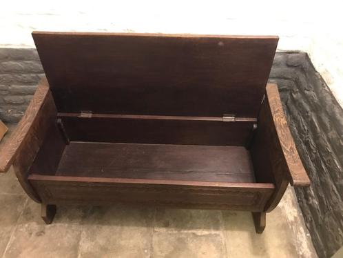 A vendre COFFRE en BOIS AFRICAIN, Huis en Inrichting, Woonaccessoires | Kisten, Zo goed als nieuw, Ophalen