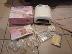 Nagel pakket  lamp+vijlmaschine+tips, Elektronische apparatuur, Persoonlijke Verzorgingsapparatuur, Ophalen, Gebruikt, Hand- en Voetverzorging
